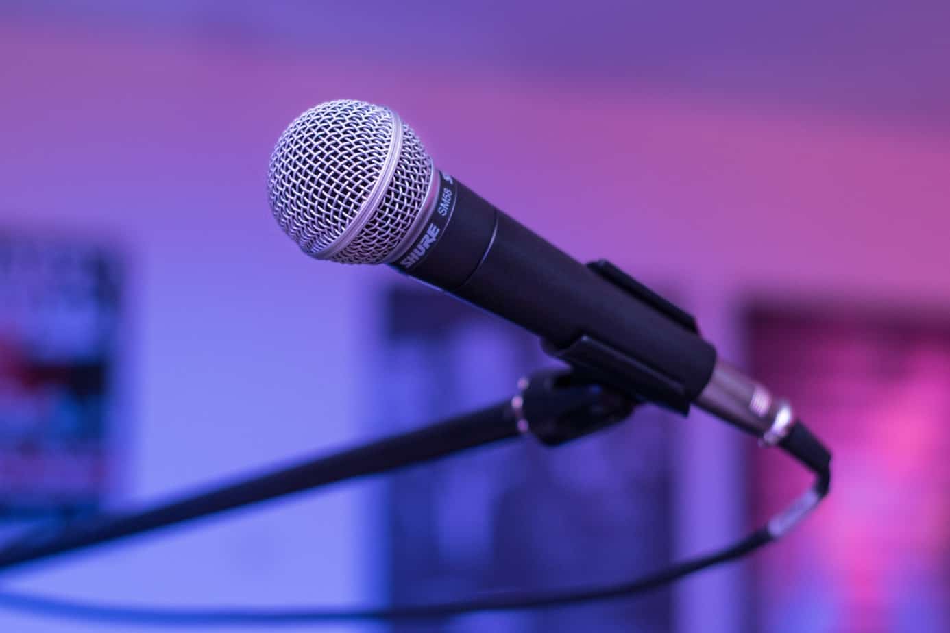 Picture of a microphone